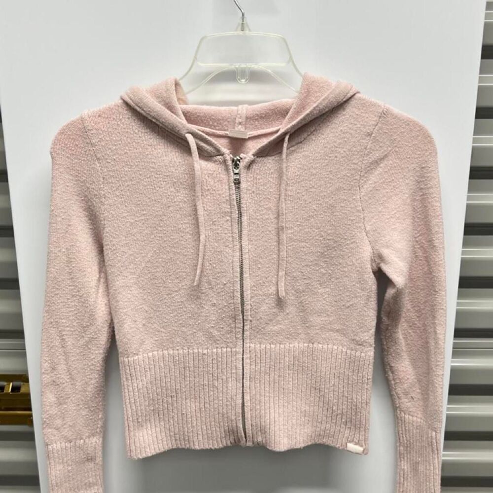 Hollister-co Women's Pink Hoodie